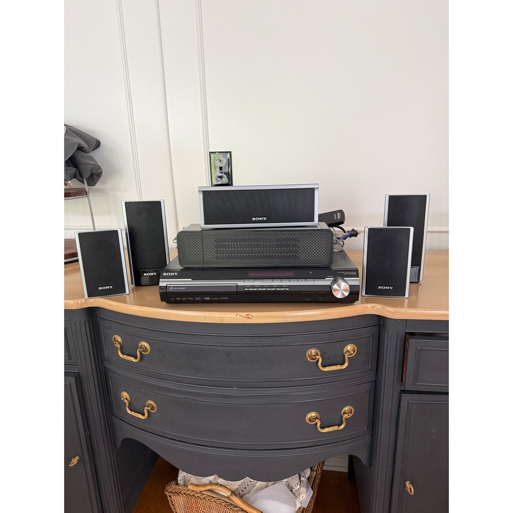 Sony DAV-HDX279W DVD Home Theatre System 5-Disc Changer Surround Sound Speakers